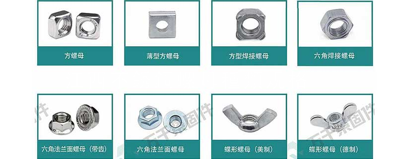 江西不銹鋼螺母種類規格